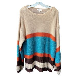 UMGEE USA size XL  balloon sleeve tunic relaxed fit sweater